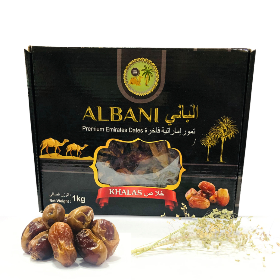 

Kurma Khalas Premium 1kg / kurma kering / buah segar / kurma / khalas / kurma date crown / kholas