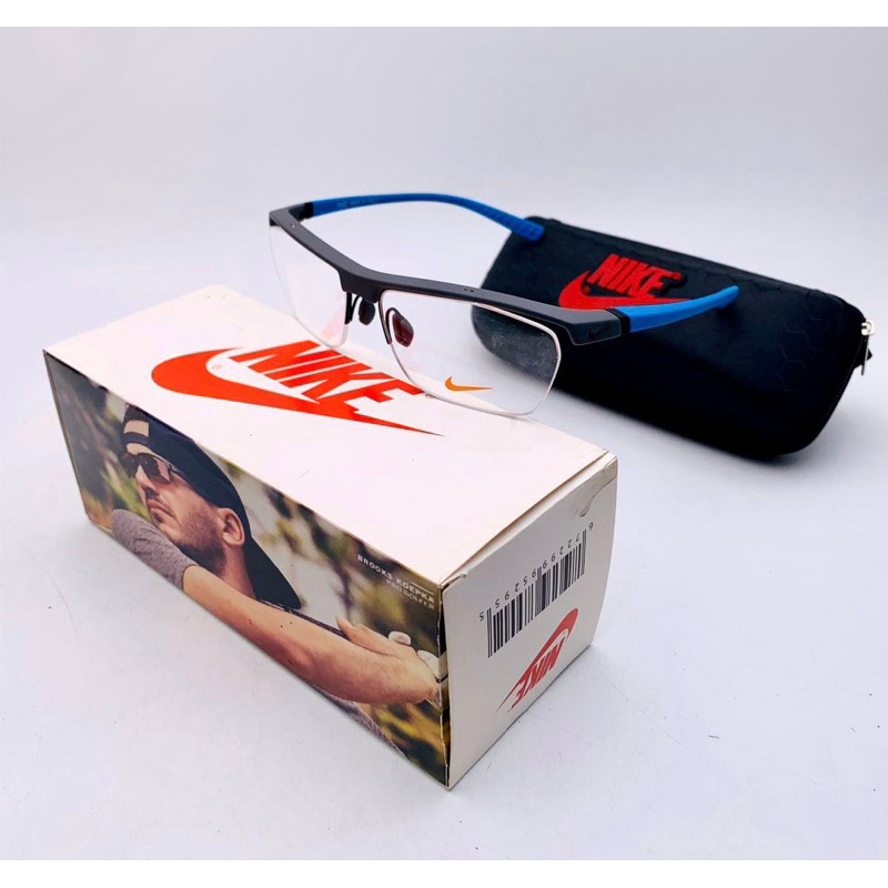 Frame Kacamata Nike 7071 Half Lens Lentur anti patah