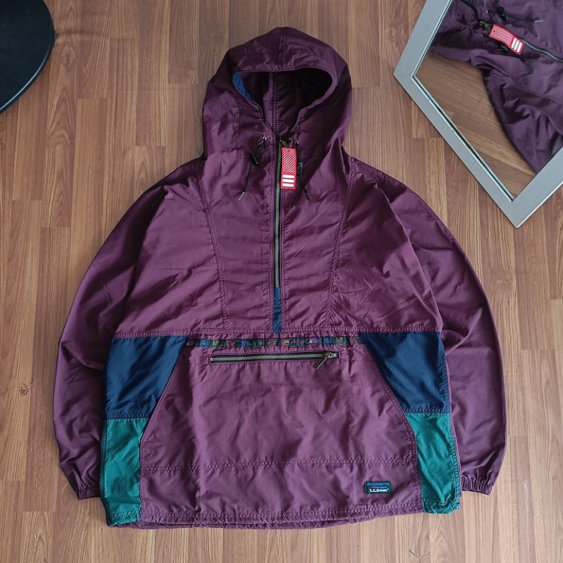 Anorak Jacket LL Bean Vtg Packable