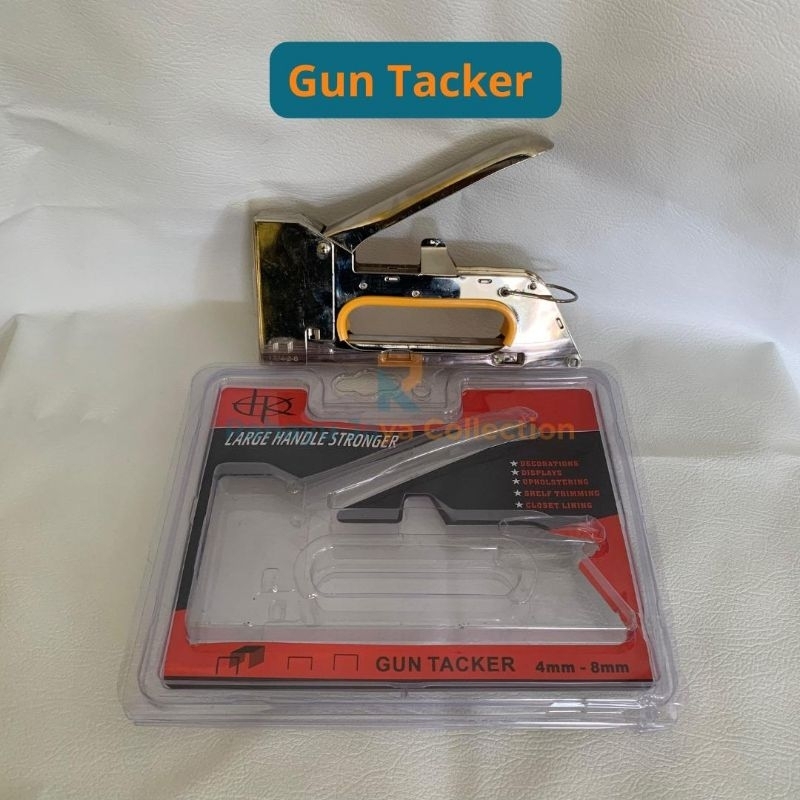 Gun Tacker / Staples Gun Tembak / Staples Tembak / Staples Tembak 4 mm - 8 mm