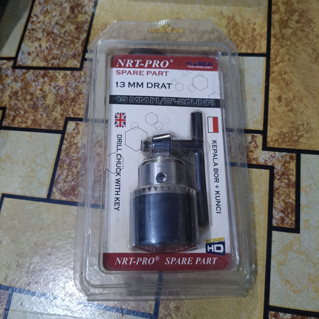 Kepala Bor NRT PRO 13mm / 13 mm Drat NRT-PRO