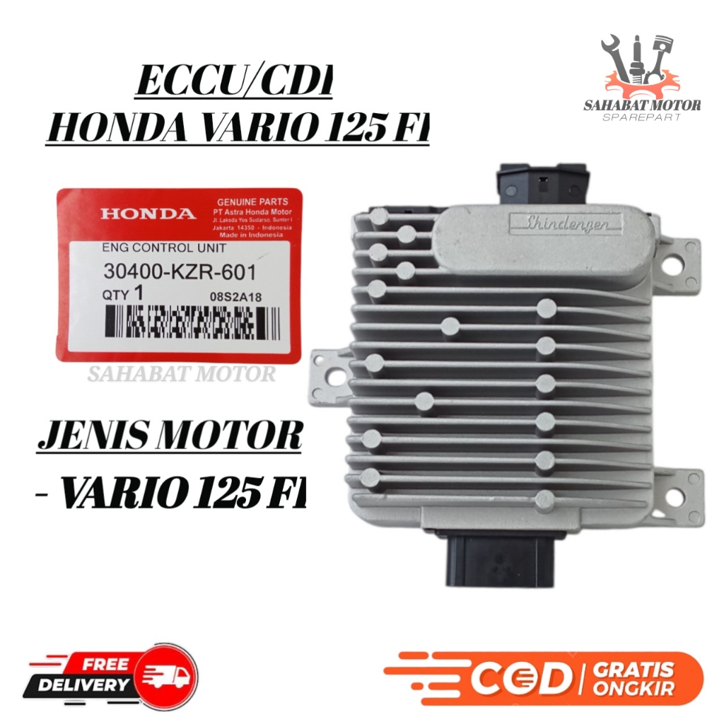 Ecu ecm cdi eccu merek honda vario 125 fi old lama
