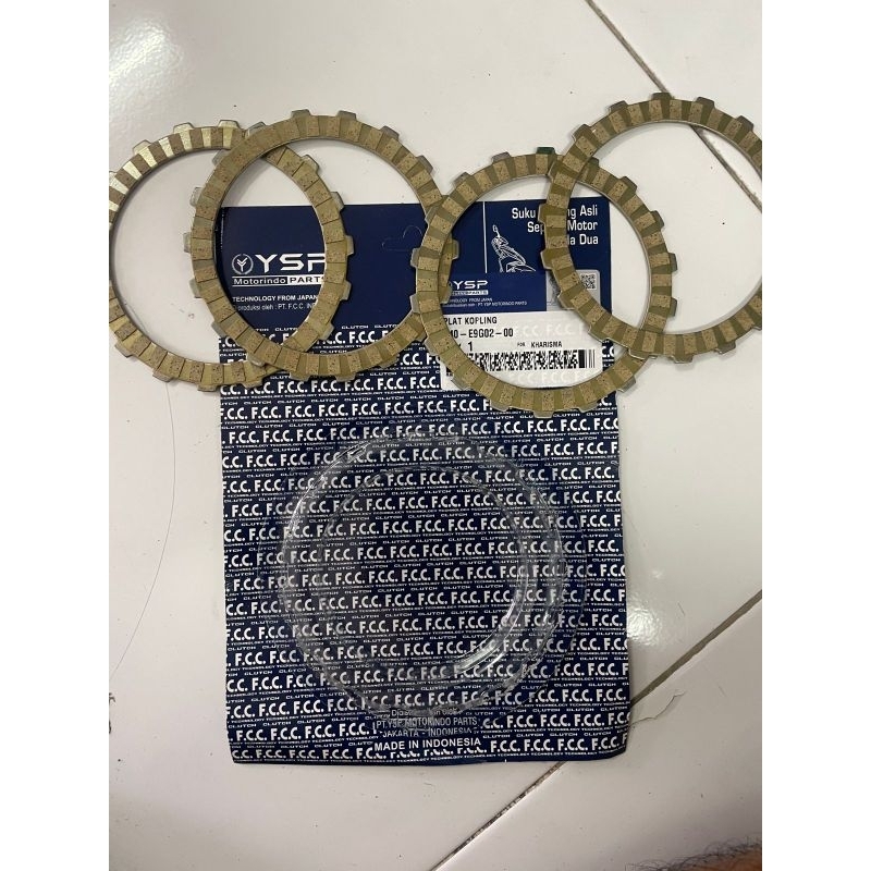GROSIR (YSP) PLAT KOPLING KAMPAS KHARISMA KPH/ KARISMA/ SUPRA X 125 (FCC)