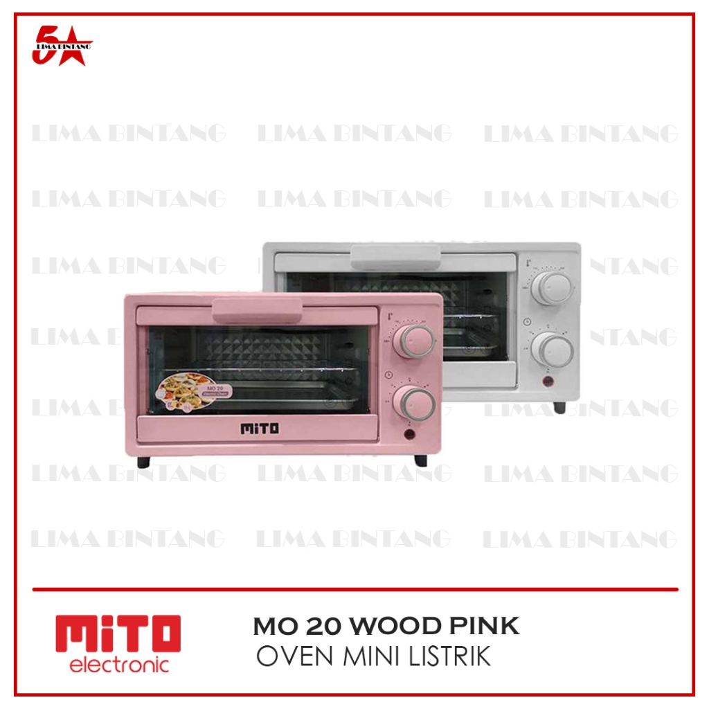 MITO OVEN LISTRIK MINI MITO MO 20 KAPASITAS 11 L MO20 MO-20 LOW WATT