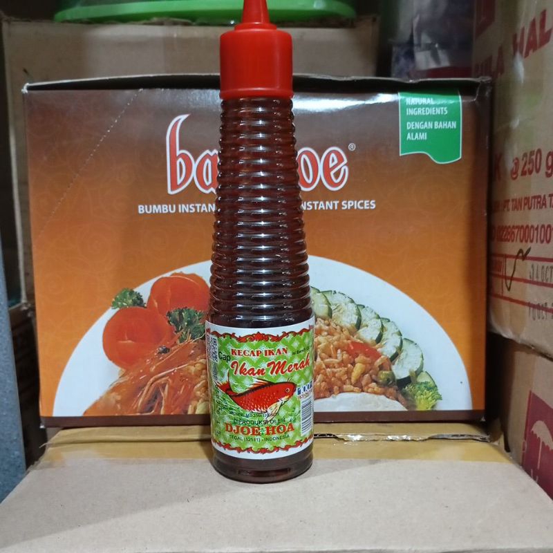 

Kecap Ikan Merah Djoe Hoa 135 ml