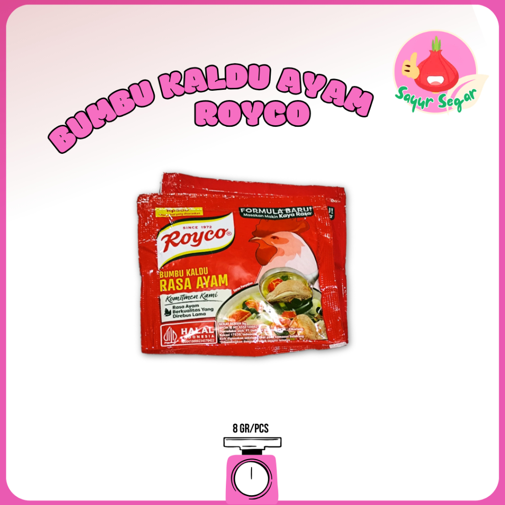 

Sayur Segar - Royco Kaldu Ayam Sachet 8 gr / Stock Seasoning