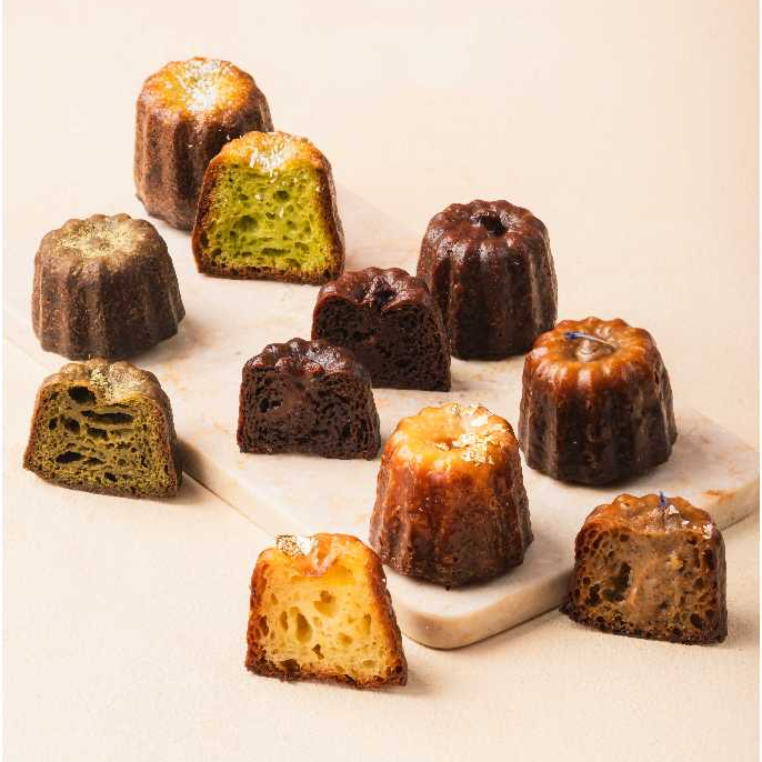 

BAKEREEN.ID CANELES MINI PREMIUM INGREDIENTS BOX OF 6