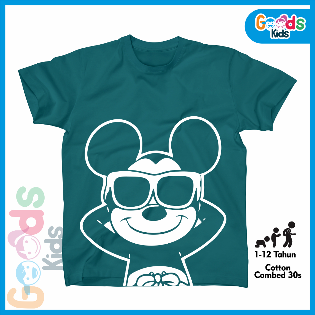 Baju Kaos Anak Mickey Mouse Kaos Anak Mickey Mouse Laki Laki Perempuan Premium