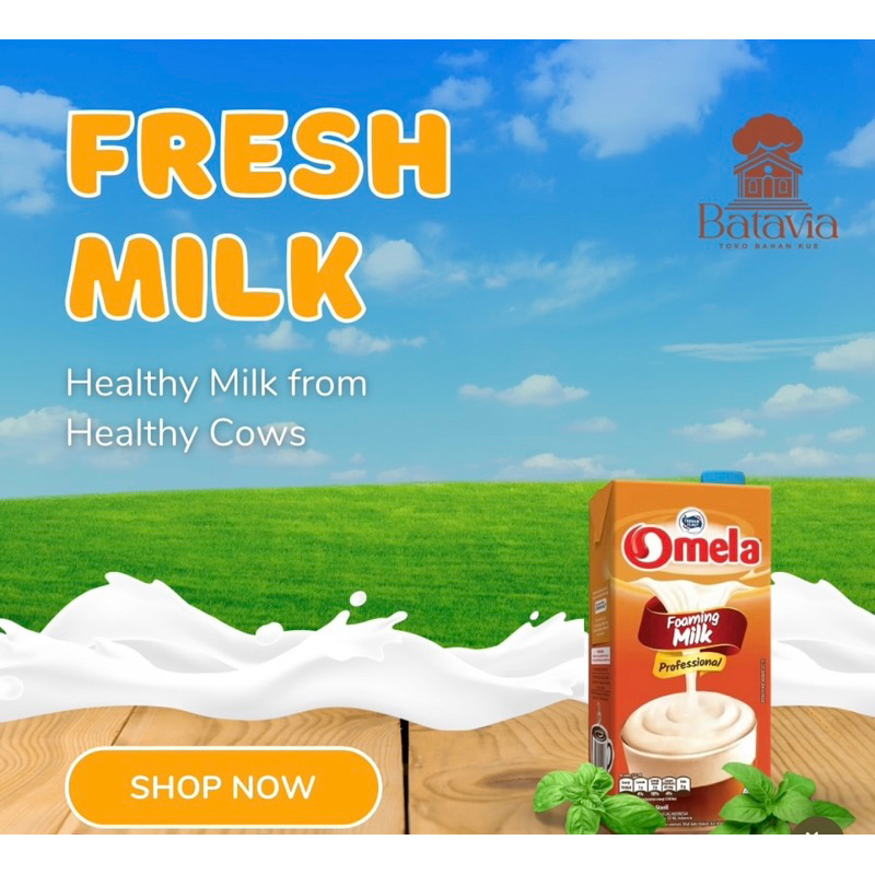 OMELA FOAMING MILK 1000 ML