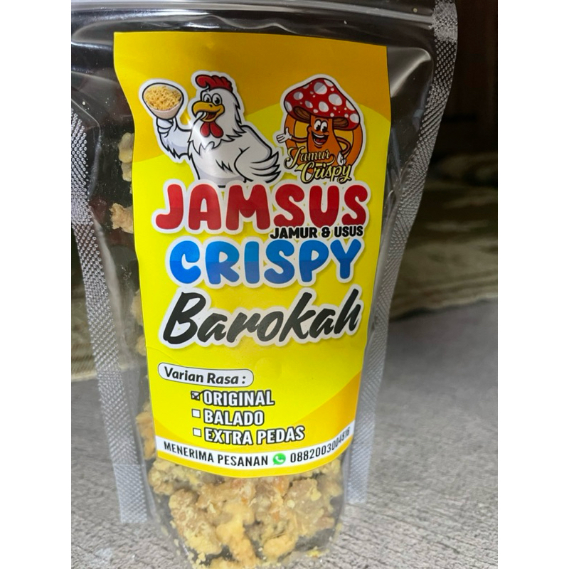 

JAMUR KRISPY ORIGINAL PEDAS MANIS GROSIR ECERAN