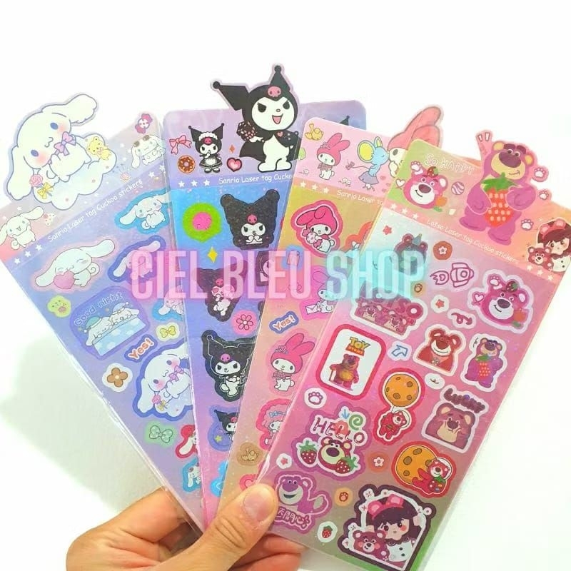 

STIKER SF MIX JUMBO & FRIENDS HOLOGRAM / STICKER KOLEKSI / CIEL BLEU SHOP