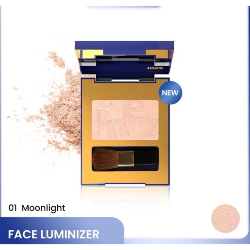 inez Face Luminizer - Gliter/ Highlighter Wajah