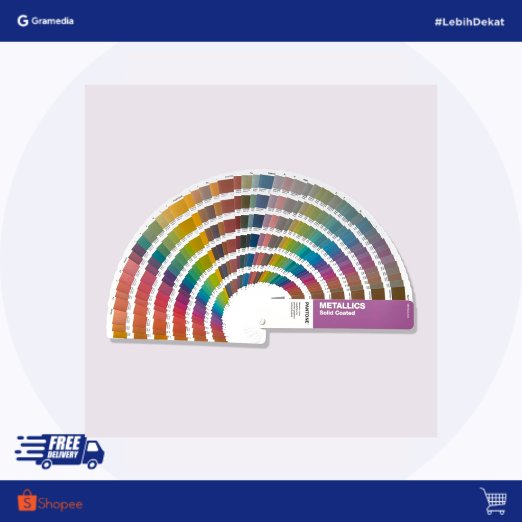 

GRAMEDIA BOGOR - PANTONE GG1507B METALLICS COATED GUIDE