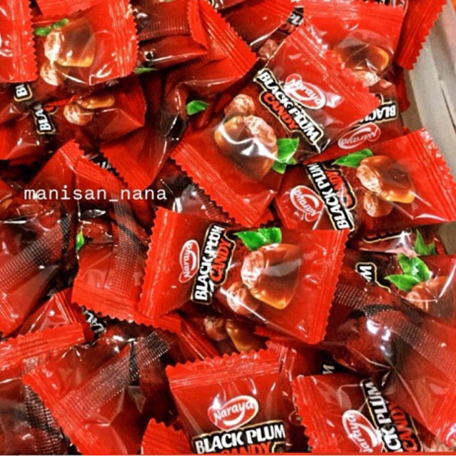 

Black Plum Candy Naraya / Permen Kiamboy Gula Jawa Naraya (200gram)