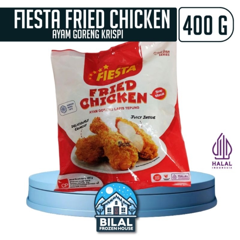 

Fiesta Fried Chicken 400gr - Ayam Goreng Cepat Saji