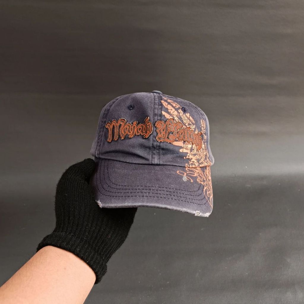 Topi Caps Unisex Pria Wanita MAJAH FLAVAH Washed Original