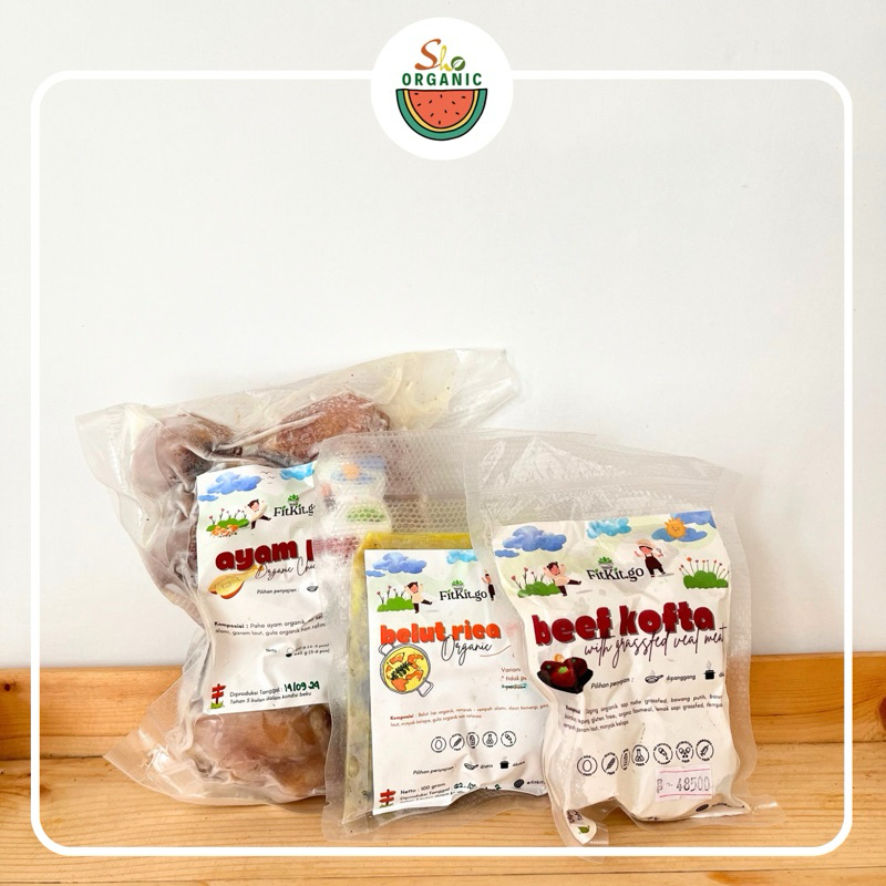 

MPASI SEHAT No MSG (BELUT ORGANIC RICA, LELE ORGANIC FILLET RICA, AYAM POP ORGANIK, BEEF KOFTA, AYAM PUKANG) - FITKIT.GO