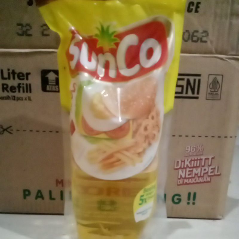 

Promo geden minyak sunco 1 liter bening
