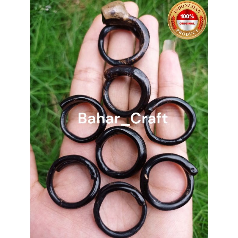 Cincin akar bahar hitam asli 100% original