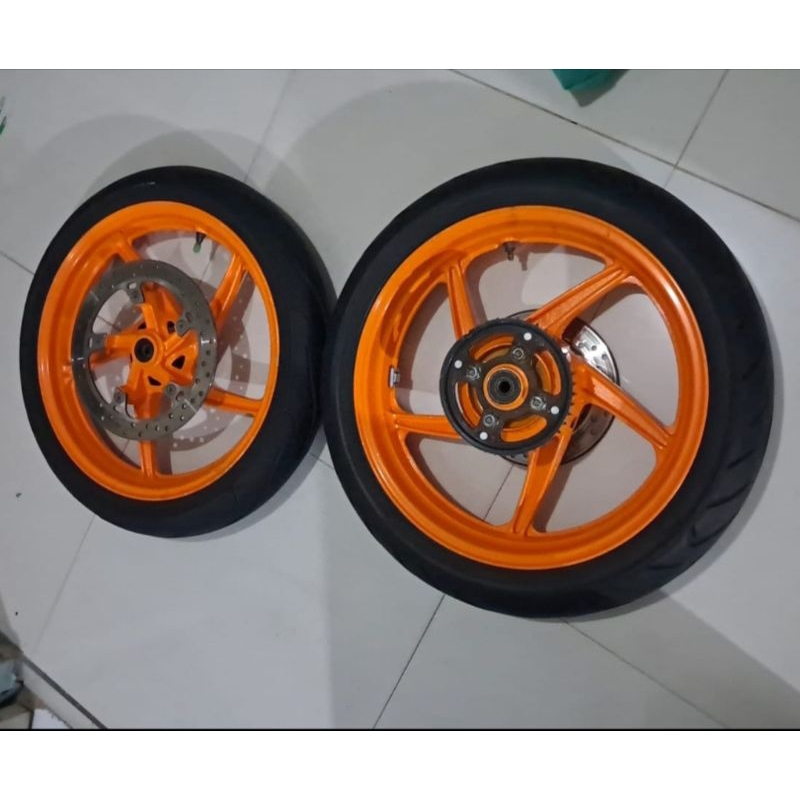 velg disc depan belakang 2nd ori repsol cbr150 fi cbu built up thailand KPP dan cbr150 k45a cbr loka