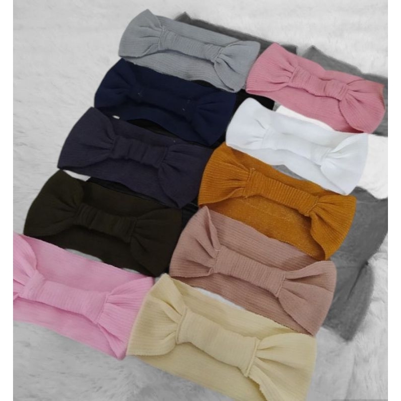 Dalaman Kerudung, Pita Rajut, Ciput kerudung