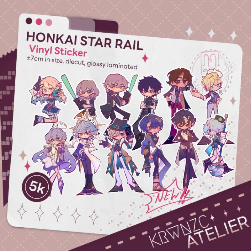 

✧HONKAI STAR RAIL✧Die-cut Sticker