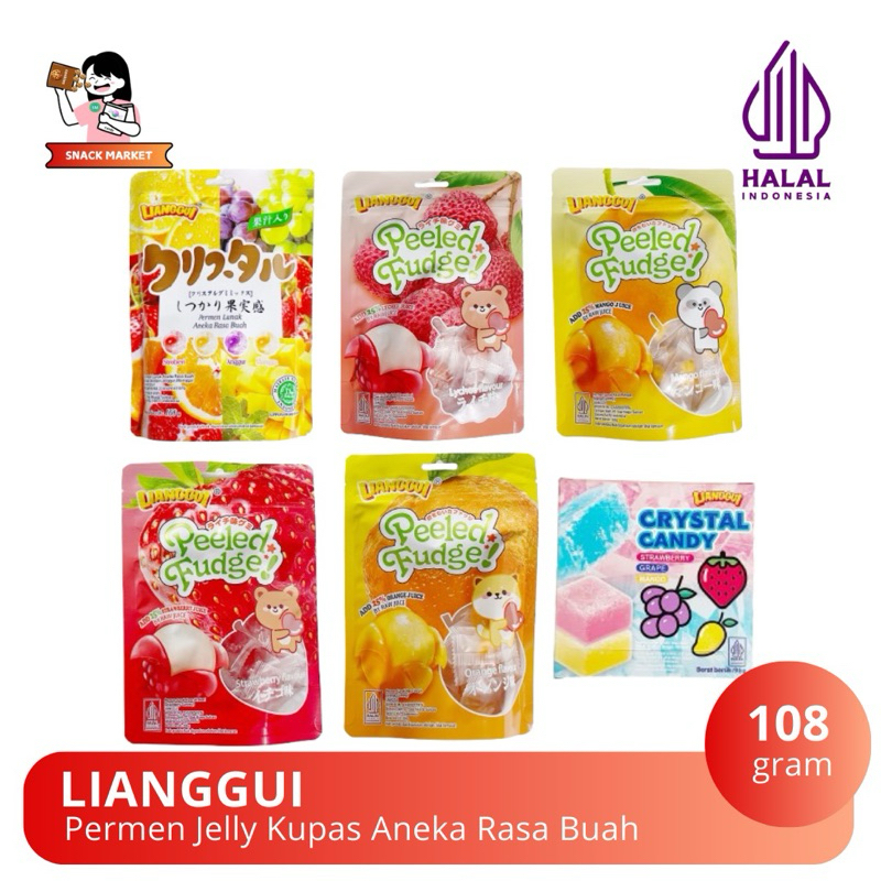 

Permen Lianggui Jelly Kupas Varian Rasa Buah