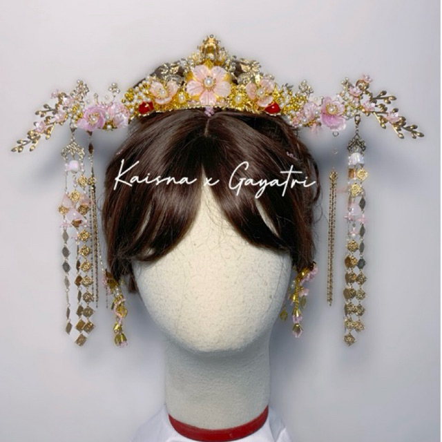 Mahkota pengantin china mahkota hanfu mahkota wedding china modifikasi