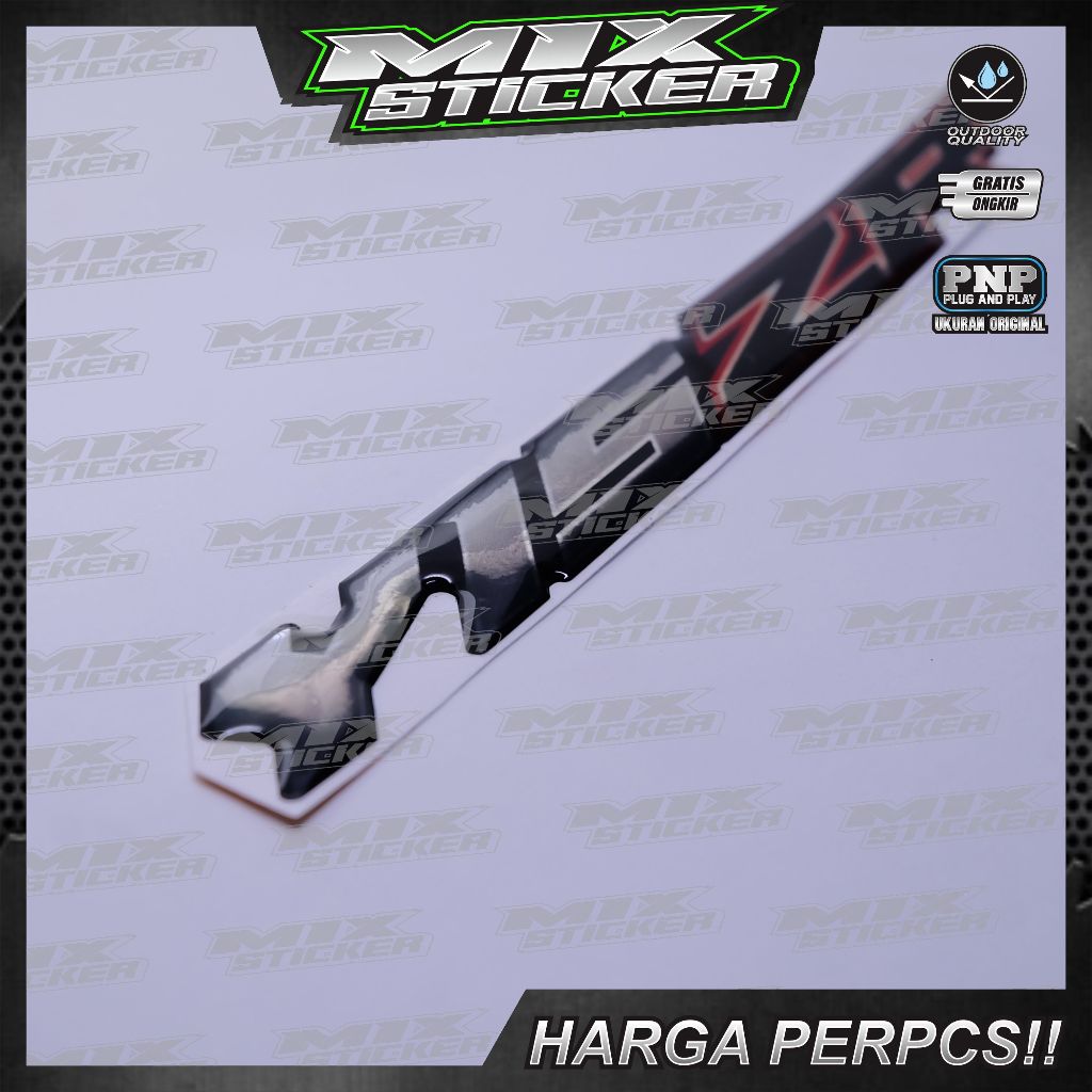 Emblem yamaha y15zr / emblem timbul y15zr / emblem mx king malaysia / stiker logo mx king