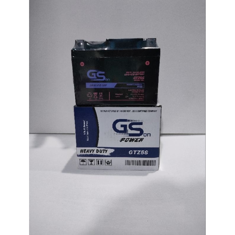 Aki Motor Merk GS premium bukan gs astra