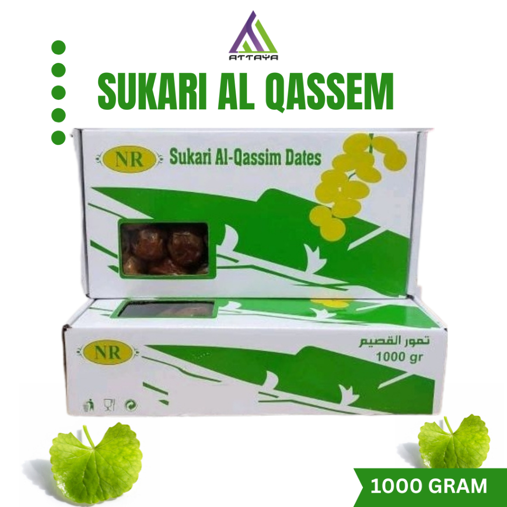 

1KG PREMIUM KURMA SUKARI MADINAH AL QASIM KURMA RAJA KURMA RATU