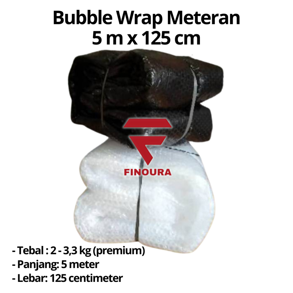 

Bubble Wrap 5 meter x 125 cm (5 meter)