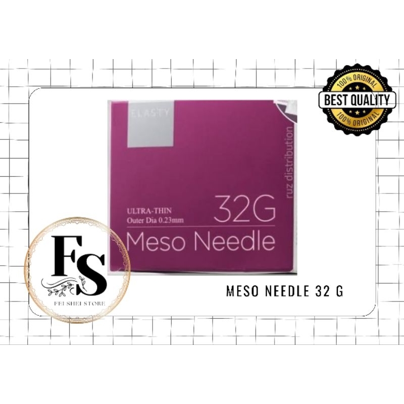 Meso Needle 32G x 4mmBrand by ELASTY KOREA.