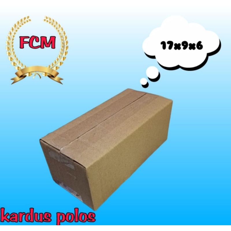 

kardus polos UK.17x9x6 kardus packing kardus kecil