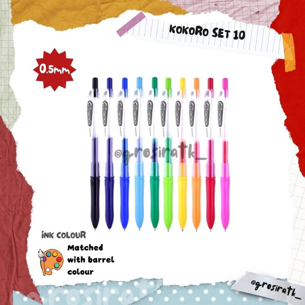 

KODE E25Q KOKORO SET 1 ALL COLOUR IN 1