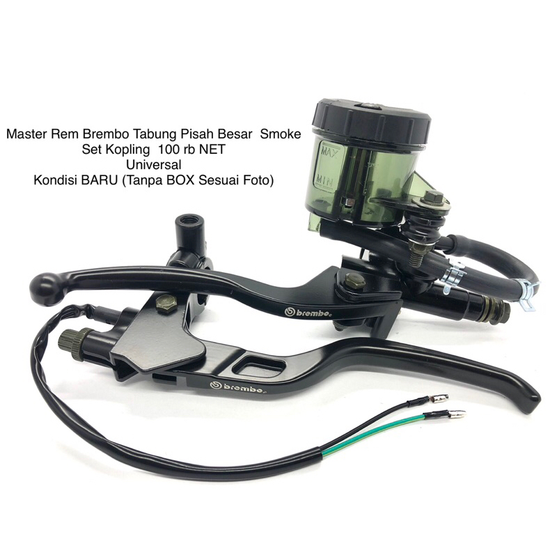 Masterrem Master rem tabung pisah brembo set kopling universal master rem masterem t abung pisah bes