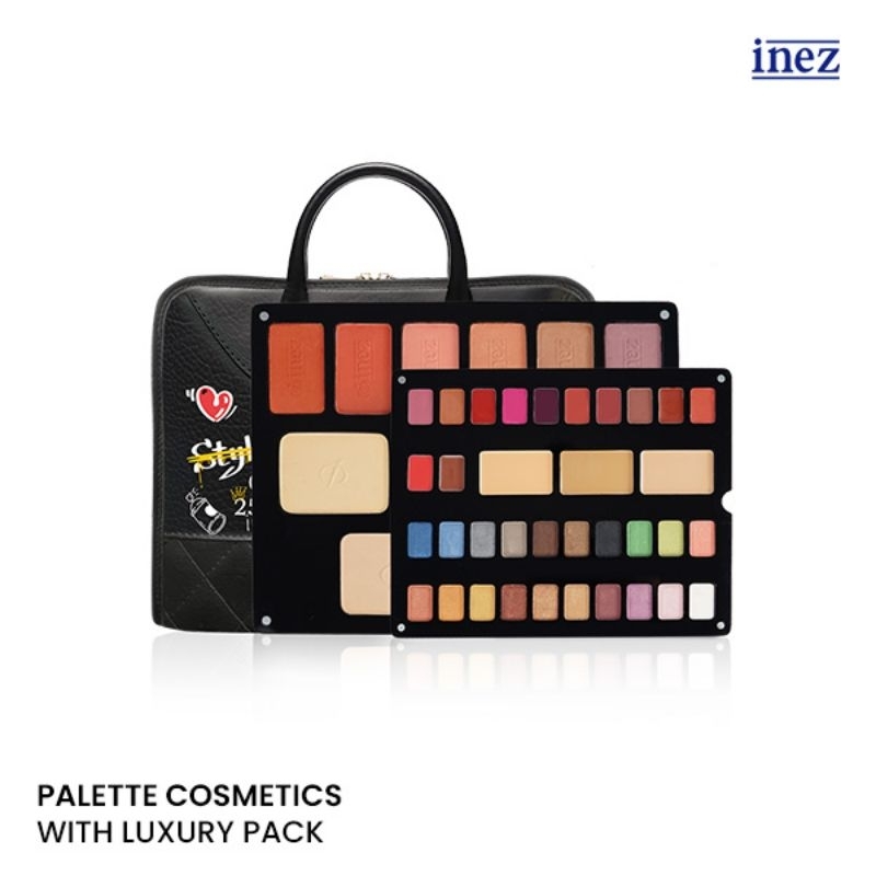 inez pallete luxury/paket make up lengkap