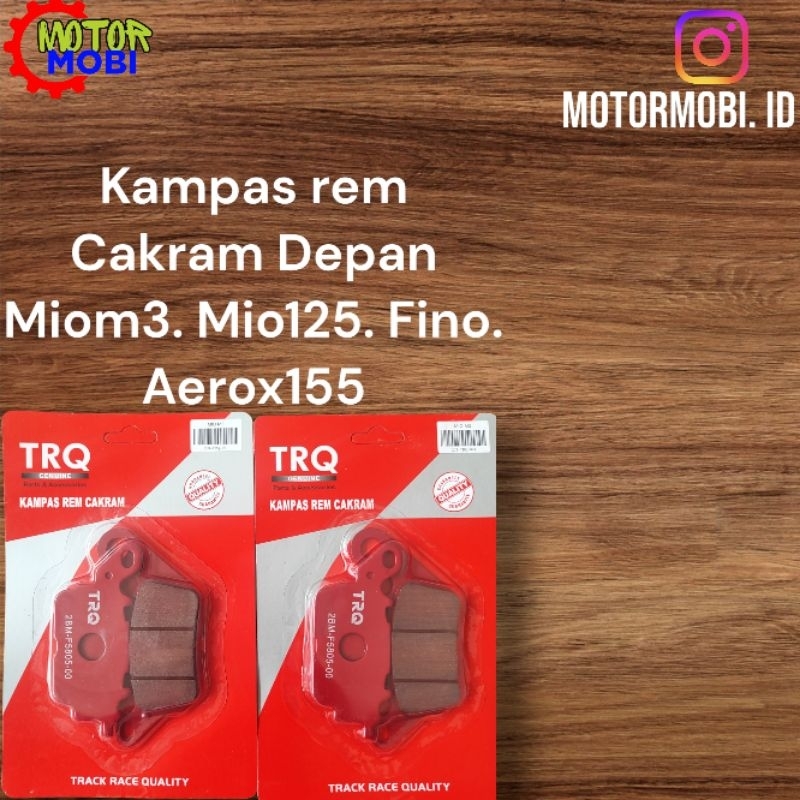 Kampas Rem depan Cakram MioM3. Mio125. Fino. Aerox125