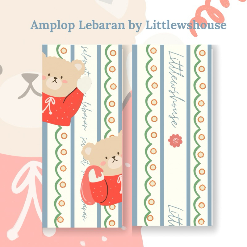 

Amplop lebaran 2025 Littlewshouse (ISI 10pcs) Kode 20