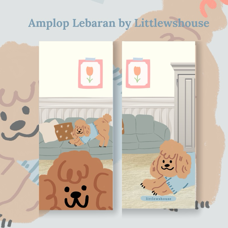 

Amplop lebaran 2025 Littlewshouse (ISI 5pcs) Kode 21