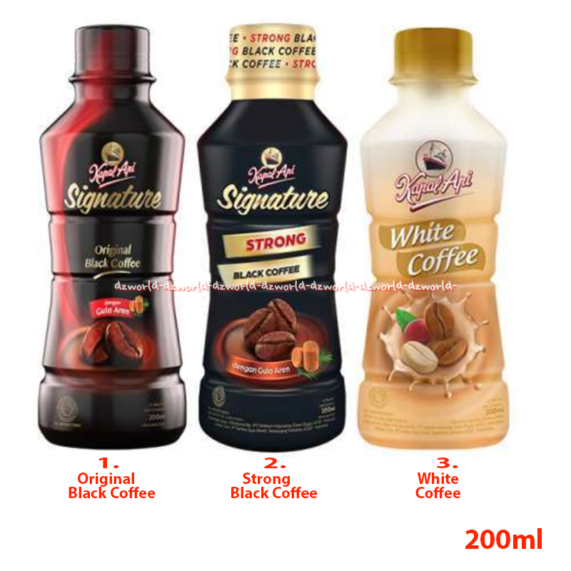 

Kapal Api 200ml Signature Original Black Coffee Dengan Gula Aren Kopi Cair Siap Minum Strong Black Coffee White Coffee Praktis Kemasan Botol