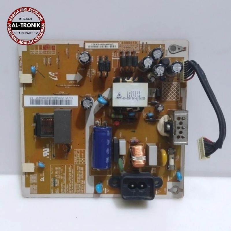 POWER SUPLAY TV LCD SAMSUNG MODEL LA19D400E1 REGULATOR PSU POWER SUPPLY SAMSUNG LA19D400 19D400 LA19