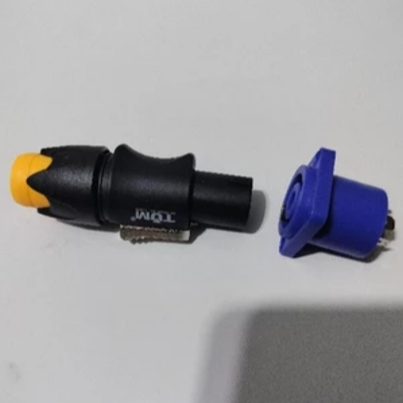 SATU SET JACK SPEAKON TUM+SOKET SPEAKON BIRU