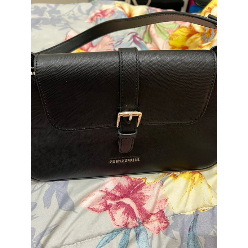 Hush Puppies Bags Shoulder Wanita Malani Shoulder (L) In Black