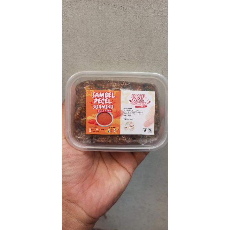 

Sambel Pecel Khas Solo Spesial Gula Aren ± 250 gram