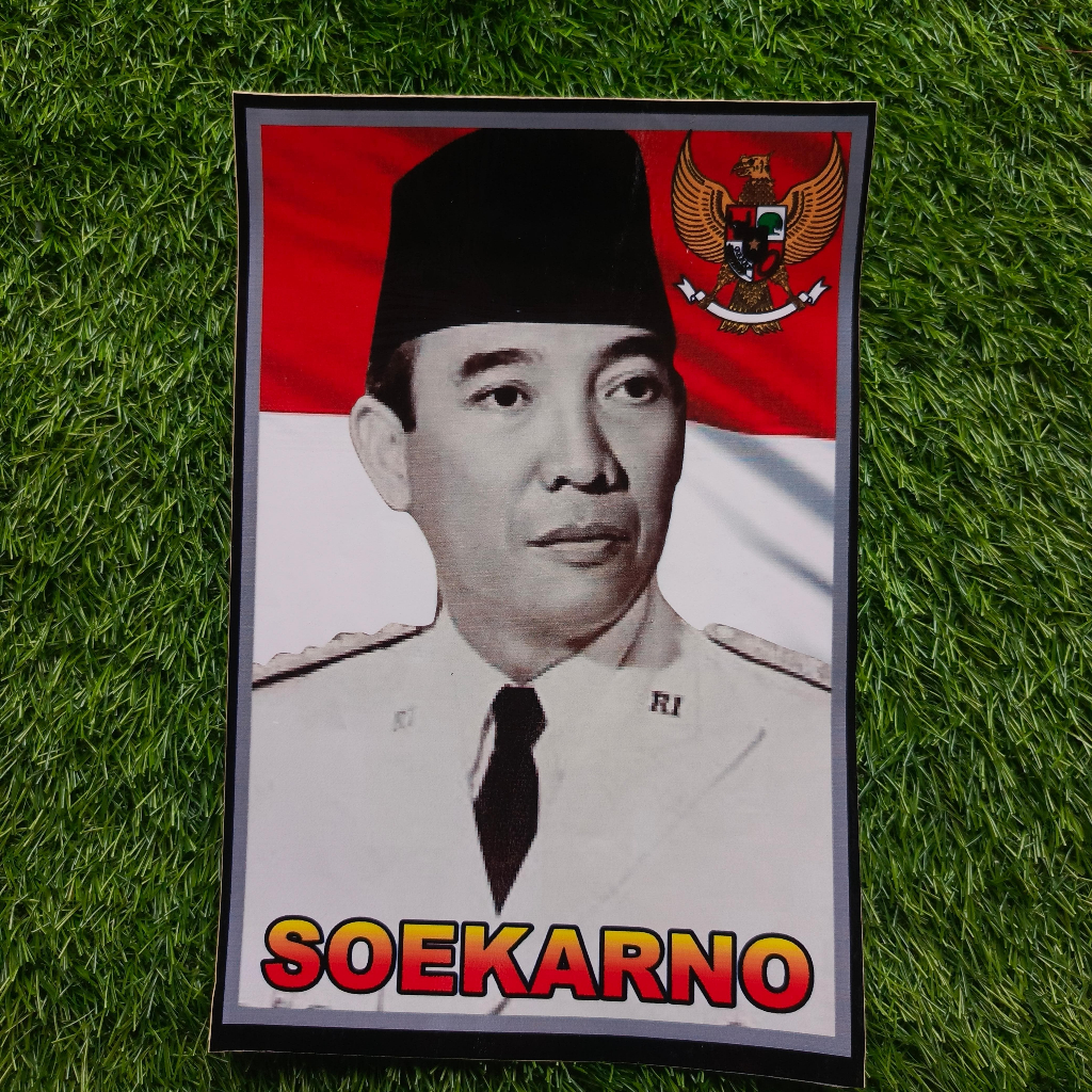 STIKER IR.SOEKARNO STIKER PAK SOEKARNO STIKER VINYL IR. SOEKARNO STIKER PAHLAWAN NEGARA IR.SOEKARNO 