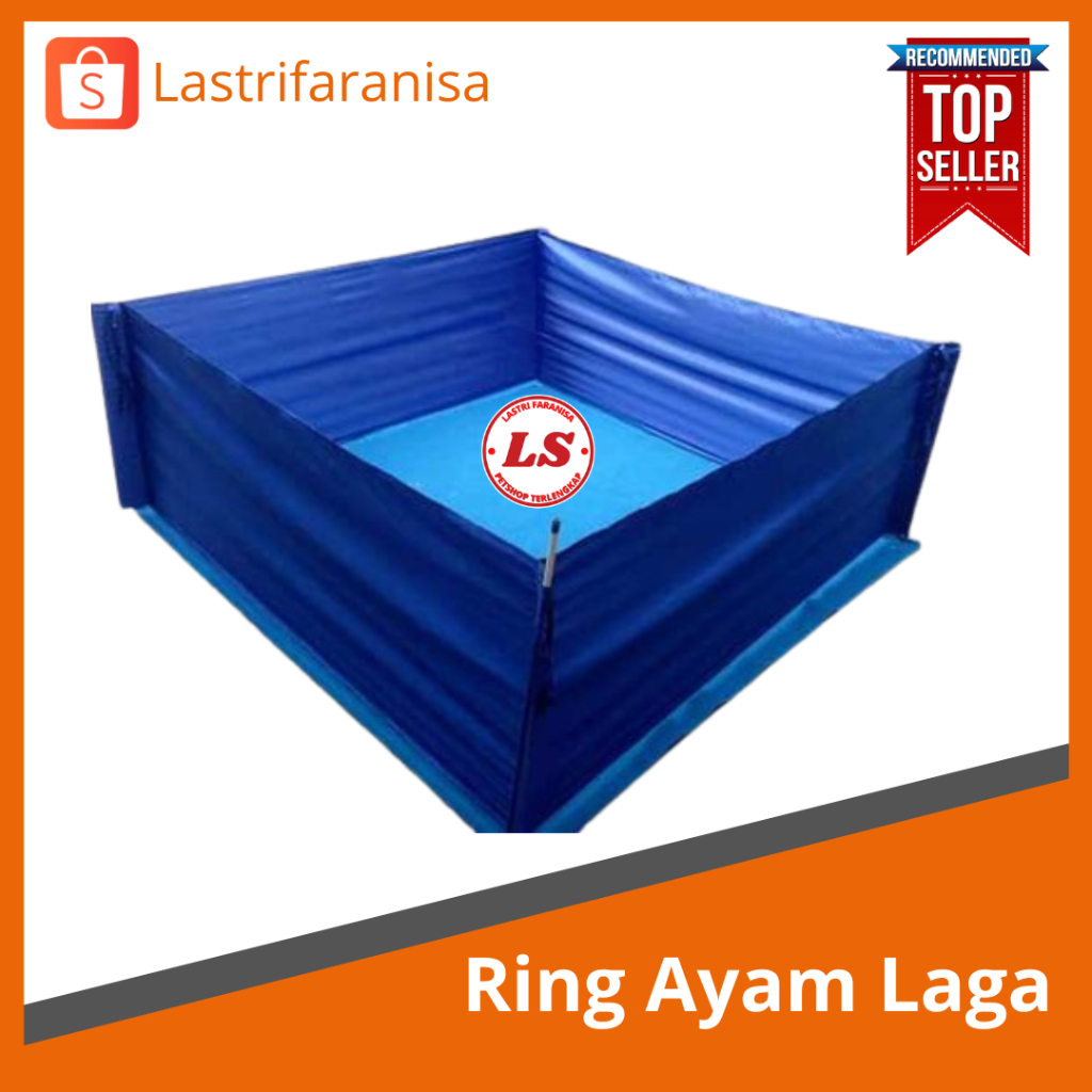 GEBER KAIN 3 M Ring Ayam Geber Bahan Kain Ukuran 3x3 Arena Laga Ayam