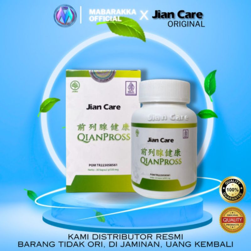 Jian Care Qianpross - Obat Herbal Untuk Meredakan Sering Kencing Prostat ISK JIAN CARE