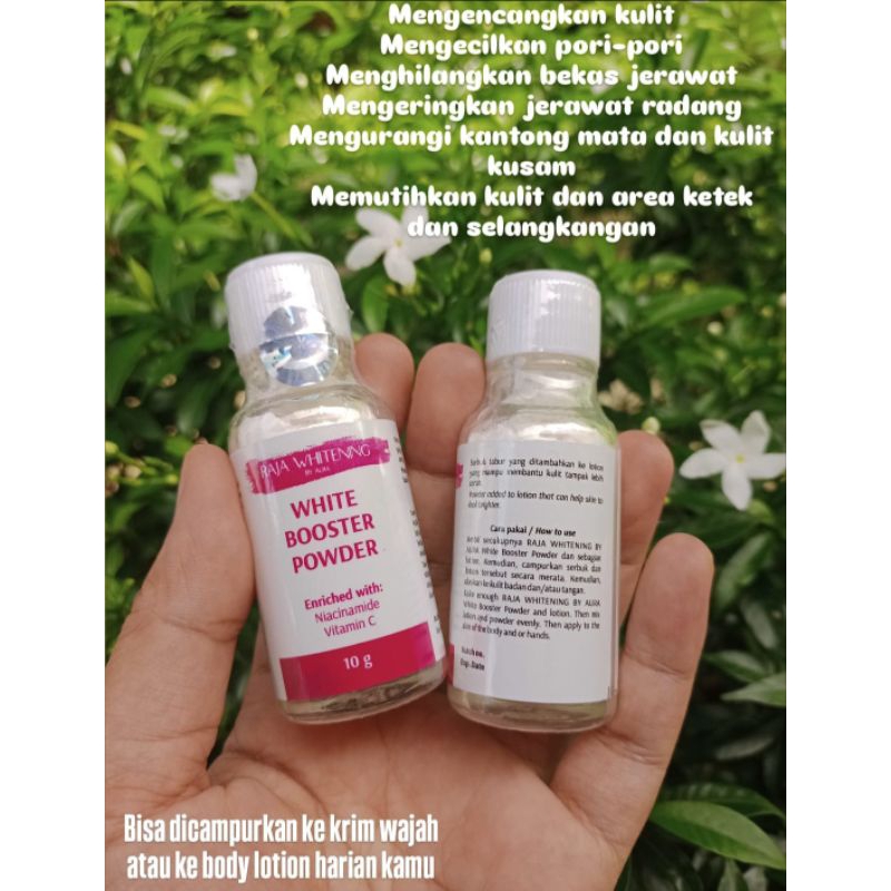 WHITE BOOSTER POWDER RAJA WHITENING 10g