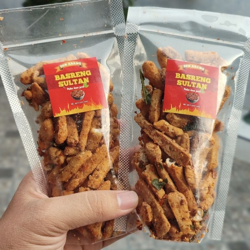 

Basreng Sultan Den Abang Rasa Pedas Daun Jeruk 60gr